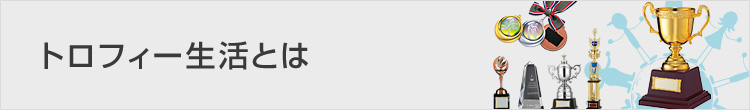 トロフィー生活とは