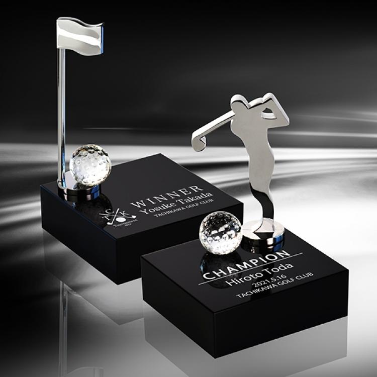 売れ筋クリスタルトロフィー 社内表彰ならトロフィー生活