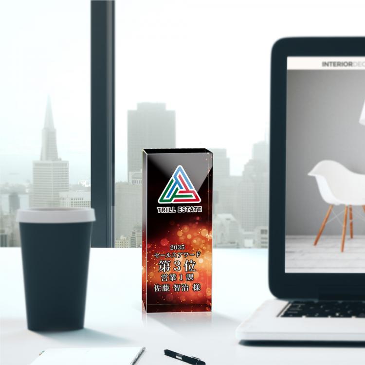 ロゴクリスタル（ロゴクリ） AL-705-logo ★デザイン確認あり