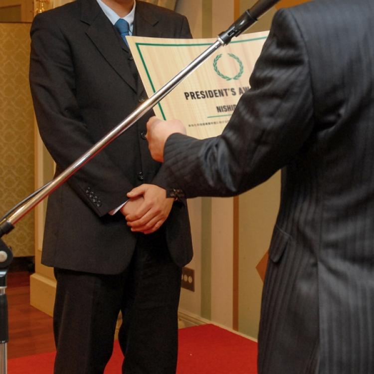 ヒノキの表彰状(文字入れ) AL-109