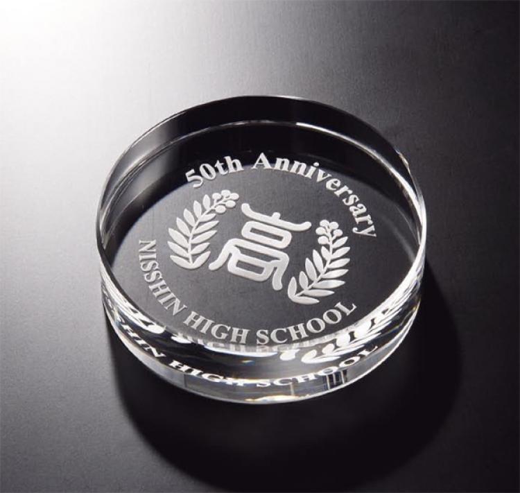 クリスタルペーパーウェイト AL-203