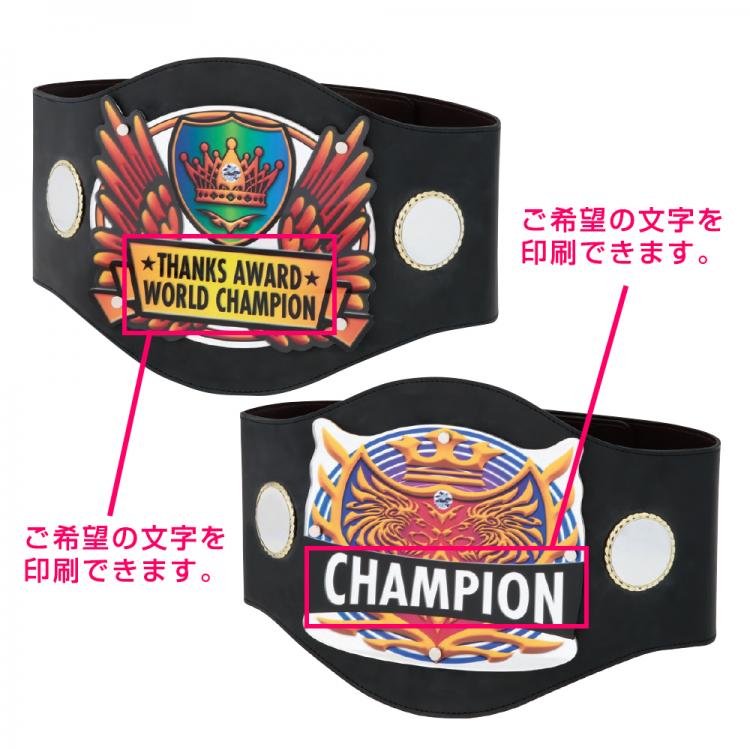 ミラーアクリルチャンピオンベルト W-Z-158-3,W-Z-158-4