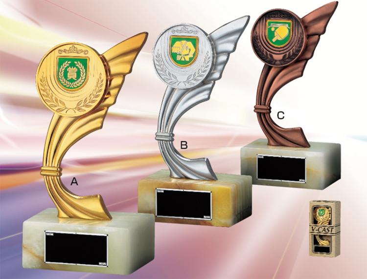 金属製トロフィー W-VSL-501